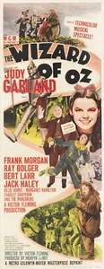 The Wizard of Oz Movie 1949 35x90 cm Filmplakat movie poster - Bild 1 von 7
