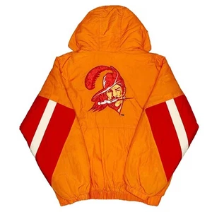 Vtg Rare NFL Tampa Bay Buccaneers Bucco Bruce Starter Jacket. Mens XL - Picture 1 of 7