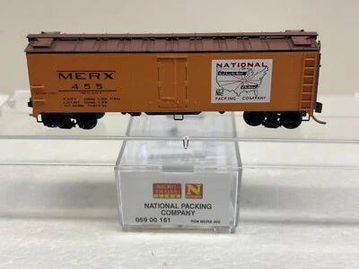 N Scale Micro Trains MTL 059 00 161 National Packing Co MERX 455 Reefer - Image 1 of 4