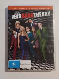 The Big Bang Theory Complete Season 6 DVD Region 4 VGC Comedy Free Postage - Picture 1 of 9