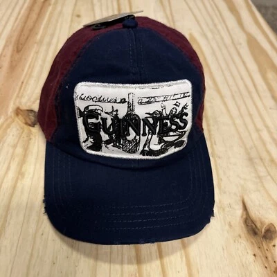 Boné de beisebol Guinness Strapback novo com etiquetas - Imagem 1 de 4