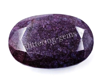 Rare Oval Cut 2617 Ct Certified Natural HUGE Red Color Ruby Loose Gemstone 5DA - Image 1 of 4