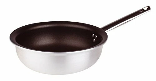 Pentole Agnelli ALSA2111BMS28 Padella Svasata per Mantecare, Alluminio, Argento, - Immagine 1 di 1