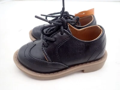 Zapato Elegante Gymboree y Niño Pequeño Con Cordones Ocasión Especial Negro Talla 5 Niño Pequeño Foto 1 de 4