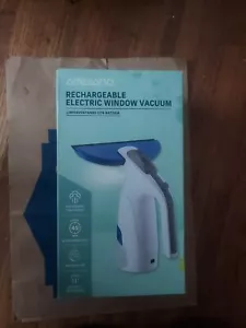 Cordless Window Vacuum Electric by Ambiano New Open Box Rare Cleaner - Picture 1 of 3