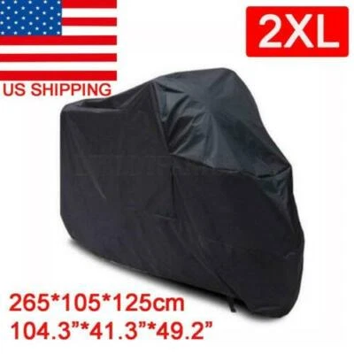 2XL черный мотоциклетный чехол для Harley Davidson Softail Springer Heritage Classic - Изображение 1 из 4