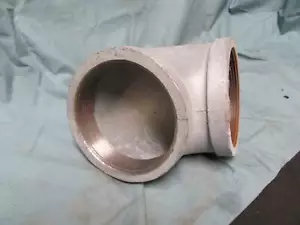 4 inch Galvanized 90 degree Elbow - Picture 1 of 3