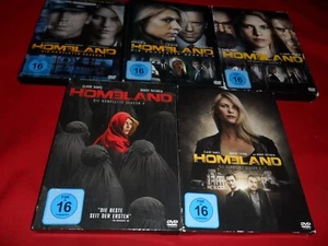 20 DvD - Claire Danes - Homeland - Staffel 1 bis 5 ( Zustand - sehr gut ) - Bild 1 von 2