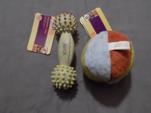 ASPCA Dog Toys Plush Ball Squeeze Bone Chew Play Exercise Squeak NEW! - Picture 1 of 5