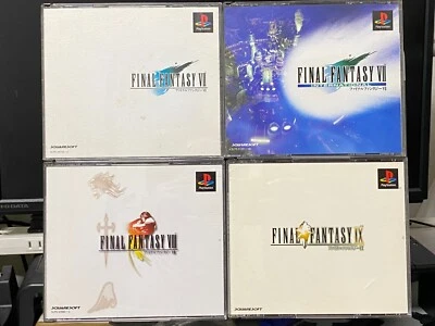 Final Fantasy VII 7 International VIII 8 IX 9 Sony PlayStation1 PS1 Japanese Ver - Image 1 of 4