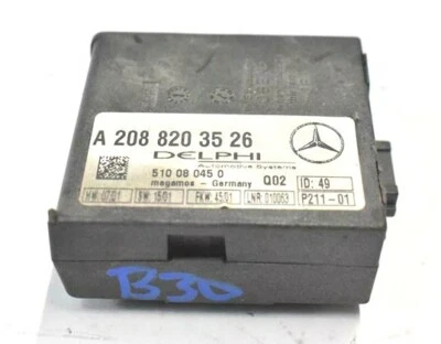 98-03 Mercedes-Benz CLK320 CLK430 Anti Theft Alarm Unit Module 2088203526 - Image 1 of 4