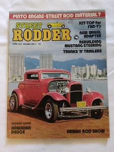 1973 April, STREET RODDER Magazine, Hawaii Rod Show (CP65) - Bild 1 von 3