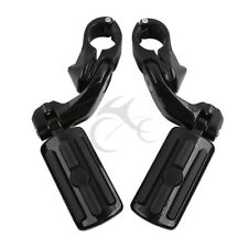 1 1/4" Engine Bar Highway Short Mount Foot Pegs Pedals Fit For Harley Touring