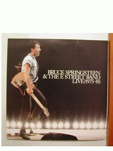 Bruce Springsteen Poster Flat And The E Street Band Live 75-85 - Image 1 of 1