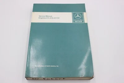 Mercedes-Benz Service Manual Engines 615, 616, 617.91 - WELL WORN - Image 1 of 4