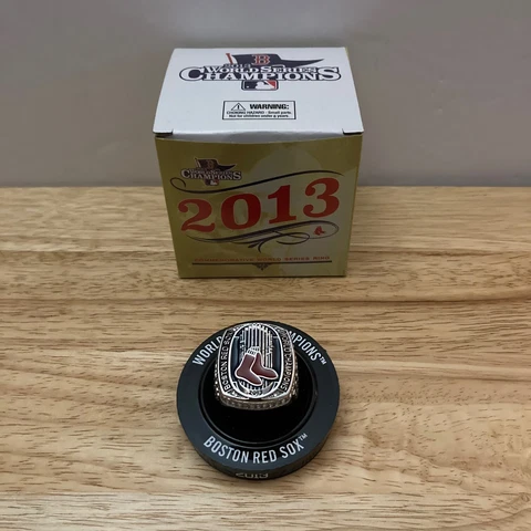 BOSTON RED SOX 2013 World Series CHAMPIONS Replica Ring Fenway Park SGA 5/28/19 Cover