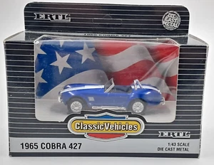 1965 Cobra 427 Shelby Ertl Classic Vehicles Limited Edition 1/43 Vintage READ - Picture 1 of 7