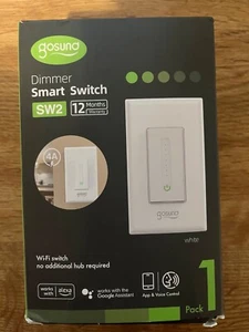 Gosund Smart Dimmer Switch WiFi Wall Light Switch Work With Alexa Google Home US - Picture 1 of 8