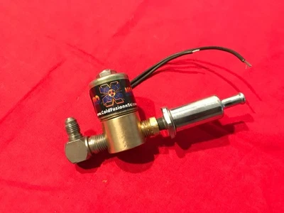 Nitrous  Fuel Solenoid (fuel only)  with Fittings Drag Race Parts - Image 1 of 3