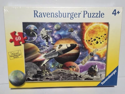 Ravensburger Space Exploration Jigsaw Puzzle 60 Piece Astronaut Rocket New - Image 1 of 4