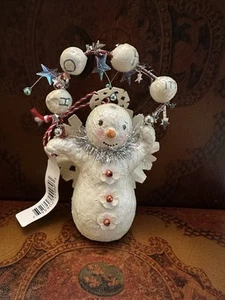 Adorno Hallmark muñeco de nieve ángel esperanza - Imagen 1 de 1