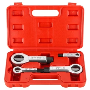 4PCS Metal Nut Splitter Set Heavy Duty Nut Splitter Kit Splitter Breaker Manu... - Picture 1 of 6