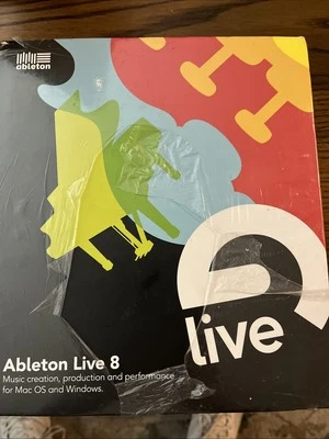 Ableton Live 8 Full Version Audio for Mac OS & Windows Music Creation Sealed - Image 1 of 2