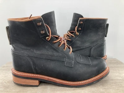 Vintage Timberland Smugglers Notch Boots Men 13 Gray Nubuck Leather Vibram Soles - Image 1 of 4