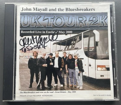 Signed! John Mayall And The Bluesbreakers CD Live 2000 UK Tour 2k. Promo - Image 1 of 4