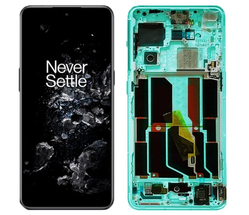 Для Oneplus 10 Pro LTPO2 AMOLED ЖК-дисплей сенсорный дигитайзер + зеленая рамка - Изображение 1 из 1