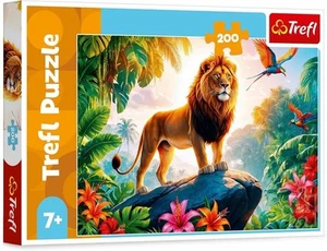 NEW Trefl Jigsaw Puzzle 200 Pieces 7+ 13329 King of the Jungle - Imagen 1 de 2