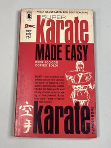 Super Karate Made Easy Moja Rone 1960 PB Illustrated Vintage Karate Guide - Picture 1 of 10