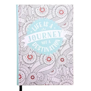 NEW Coloring Journal Hardcover Notebook 160 Pages  - Picture 1 of 7