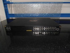 HP Aruba JL261A 2930F-24G-PoEP-4SFP Managed 24 Port PoE Gig Switch + 4 SFP - Picture 1 of 4