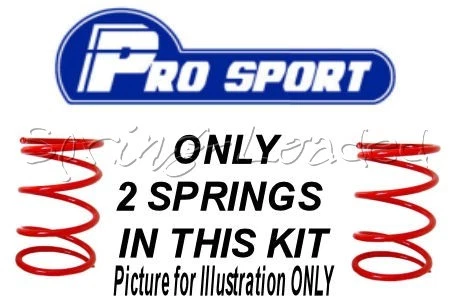 ProSport Lowering Springs for VW Caddy, 1.6D/1.7D/1.9D/2.0D, 2KA, 04-On :121801 - Image 1 of 1
