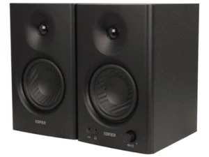 Edifier MR4 Studio Monitor - Smooth Frequency Wooden RCA TRS AUX Speaker - Black - Picture 1 of 1