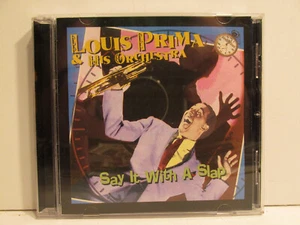 MINT RARE OOP OUT OF PRINT LOUIS PRIMA & HIS ORCHESTRA SAY IT WITH A SLAP CD - Imagen 1 de 2