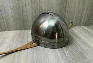Medieval Helmet Knight Middle Ages Archer Viking Helmet Spangenhelm Nasal Norman - Picture 1 of 5
