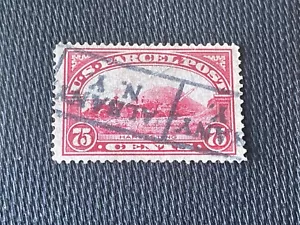 US Stamp Scott # Q11 Parcel Post 75 cent Harvesting Used c.1912 - Picture 1 of 2