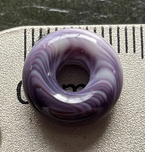 5223 Krähe 12x5 mm 4,3 mm Loch Wampum Perle Quahog Gesicht gebohrt - Bild 1 von 2