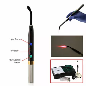 Dental Diode Laser System Wireless Heal laser Pen Oral Surgery Soft Tissue Light - Picture 1 of 10