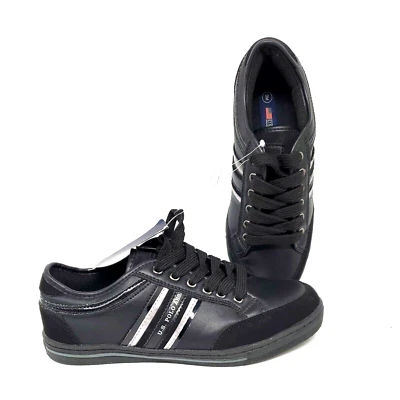 Zapatillas negras para mujer US Polo Association talla 8 Foto 1 de 4