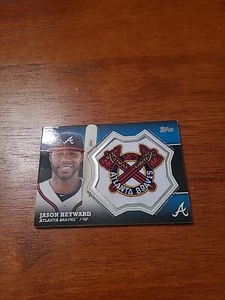 Nice 2013 Topps Jason Heyward Commemorative Patch Card. #CP 8 - Picture 1 of 2