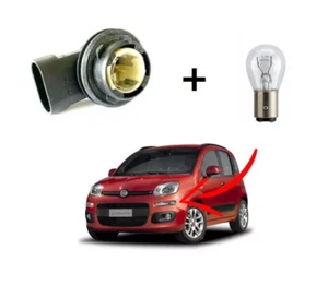Lampenfassung P21/5W + GLÜHBIRNE für Scheinwerfer Tagfahrlicht Fiat Panda (312 319) 2012 - Bild 1 von 4