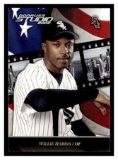 2002 Donruss Studio #132 Willie Harris - Chicago White Sox
