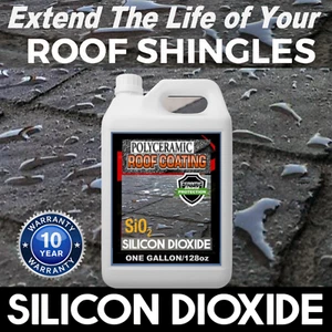 NANO ROOF COATING PROFESSIONAL ASPHALT SHINGLE STAIN UV SUN FADE PROTECTION - Picture 1 of 10