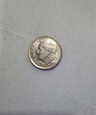 1993 P Roosevelt Dime Excellent Condition Cover