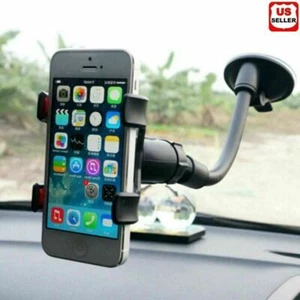 Soporte Celular Para Carro Universal Ajustable Al Espejo Retrovisor Por Clip GPS - Photo 1 sur 7