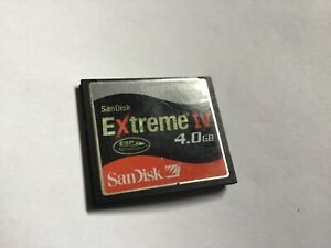 1pcs 4gb Sandisk Extreme IV ESP Compactflash memory card CF NIKON,CANON Camera