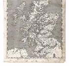 1812 Scotland Map Aberdeen Glasgow Counties Townships The Minch Edinburgh RARE